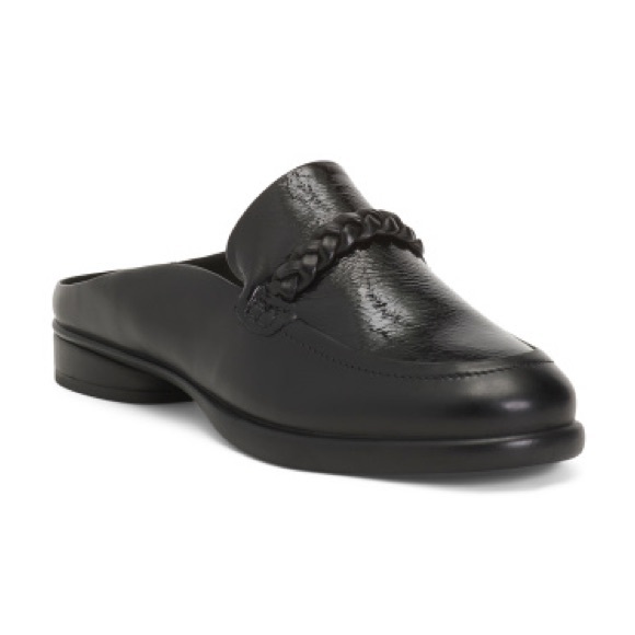 NWOB $175 ECCO Black Leather Mule - Picture 7 of 12